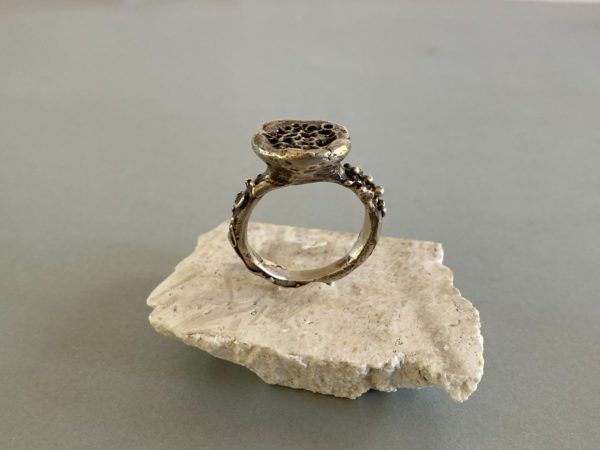 sterling silver OOAK ring