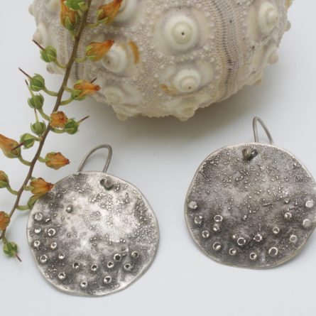 silver-circle-textured-earrings-sandybottum-2